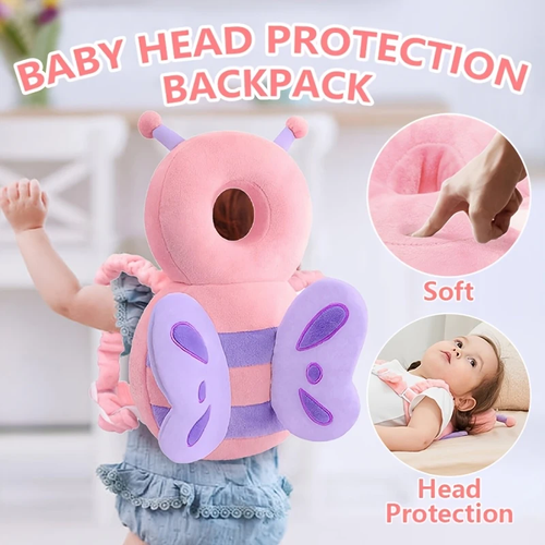 Cute Animal Baby Head Safety Pad - Adjustable for Walkers