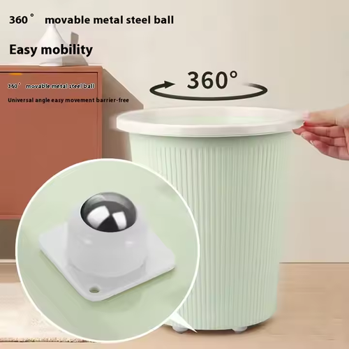 360° Rotating Steel Ball Furniture Caster - Silent, Adhesive, Universal Mobility(Four pieces)