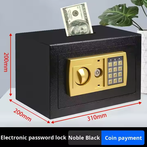 Password - Locked Mini Safe - Electronic, Anti - Theft for Home & Office