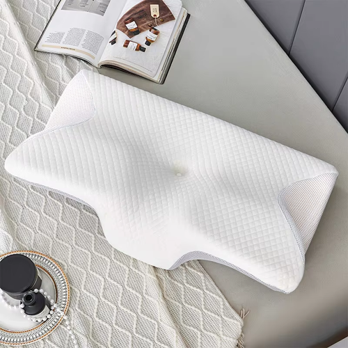 Butterfly - Shaped Memory Foam Pillow - Breathable, Neck - Supportive for Sleep & Cervical Care