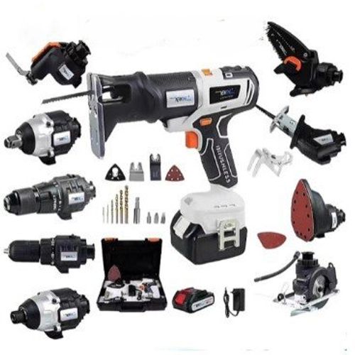 10-Function Compact Woodworking Tool Kit - All-Purpose, Handheld for Home Projects