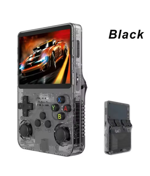 New R36S Open Source Handheld Gaming Device - 1GB RAM, 64GB, Retro GBA&FC&PSP Arcade, Portable PSP - Like