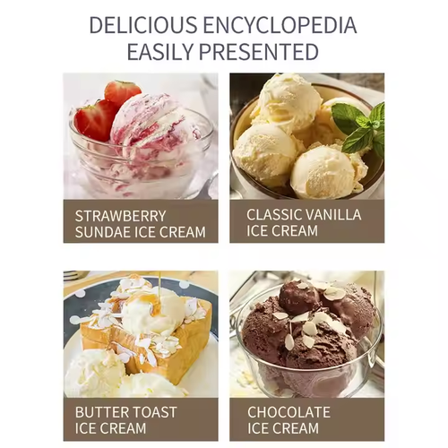 Mini DIY Ice Cream Maker - Home Creative Automatic Yogurt & Ice Cream Machine