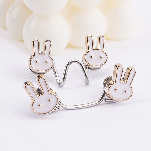 Detachable Waist Adjustment Button for Jeans - No - Nail, Metal Waist - Cinching Buckle（4 pieces）
