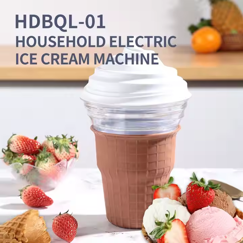 Mini DIY Ice Cream Maker - Home Creative Automatic Yogurt & Ice Cream Machine