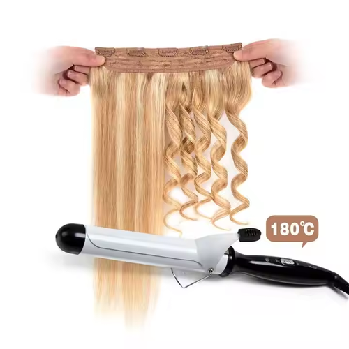 Matte Finish 5 - Clip Hair Extensions - Instant Volumizer & Length for Women - Girls