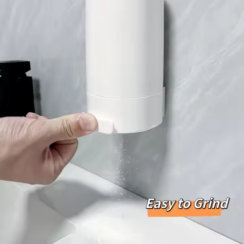 Wall - Mounted Soap Grinder Dispenser - Waterproof Container, 3 - Speed Adjustment, Reduce Waste