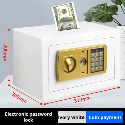 Password - Locked Mini Safe - Electronic, Anti - Theft for Home & Office