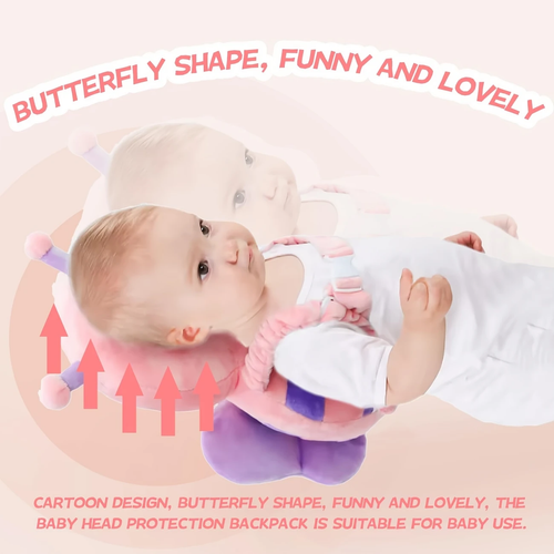 Cute Animal Baby Head Safety Pad - Adjustable for Walkers