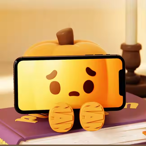 Halloween Pumpkin Night Light - Rechargeable, Sleep - Companion with Timer Function