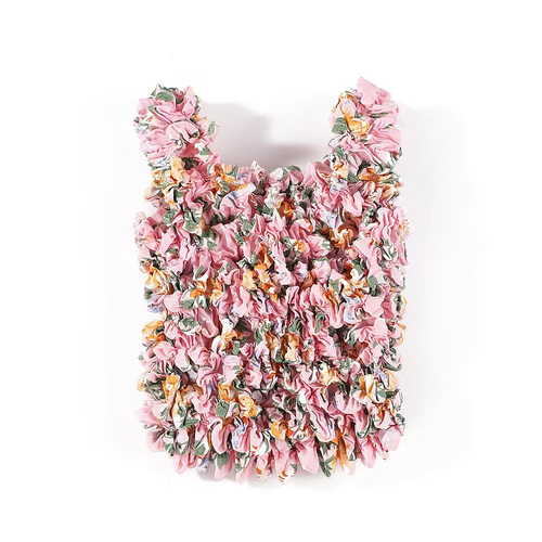 Reusable Floral Bubble Bag - New Creative, Eco-Friendly, Stretchable Handheld Storage for Home