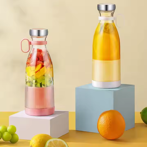 600ml Mini Electric Juicer Blender, Ideal for Juices & Shakes