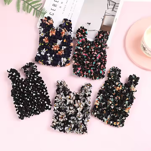Reusable Floral Bubble Bag - New Creative, Eco-Friendly, Stretchable Handheld Storage for Home