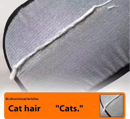 2 - Way Static Pet Hair Removal Gloves - Magic Tool for Sofa, Clothes & Dust