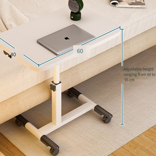 Mobile Adjustable Laptop Table - Multi - Scenario for Home Office, Bedside & Coffee Use