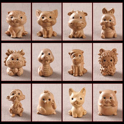 Chinese zodiac ornaments Twelve sets