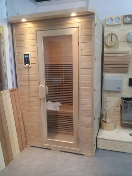Modern Sauna Room finnish spruce 2 people 4 people  6 people