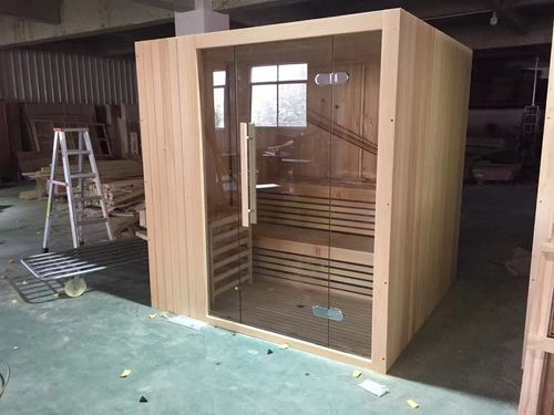 Modern Sauna Room finnish spruce 2 people 4 people  6 people