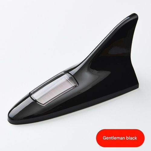 Automotive Shark Fin Decorative Light — Car Antenna Modification Lamp — Dedicated Anti-Rear-End LED Flasher (8 LEDs)