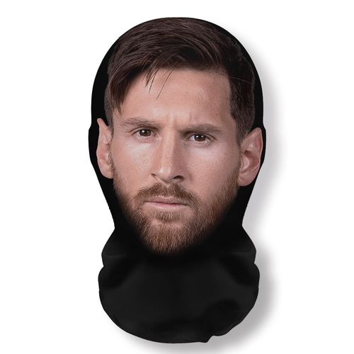Kobe, LeBron, Curry, & Cristiano Ronaldo Face-Print Balaclava — 3D Full-Face Sun Protection Mask for Pranks & Gags