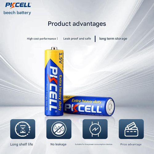 AA & AAA Carbon-Zinc Batteries (Eco-Friendly) — 1.5V Batteries for Smoke Detectors, Microphones, and Toys — Wholesale Manufacturer