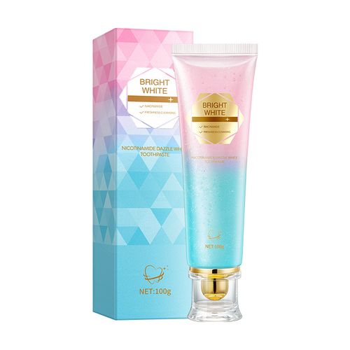 Hanlun Meiyu Niacinamide Whitening Toothpaste — Cleanses Mouth, Removes Stains, Freshens Breath, Long-Lasting Fragrance