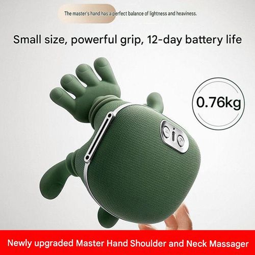 Multifunctional Shoulder and Neck Massager with Realistic Touch