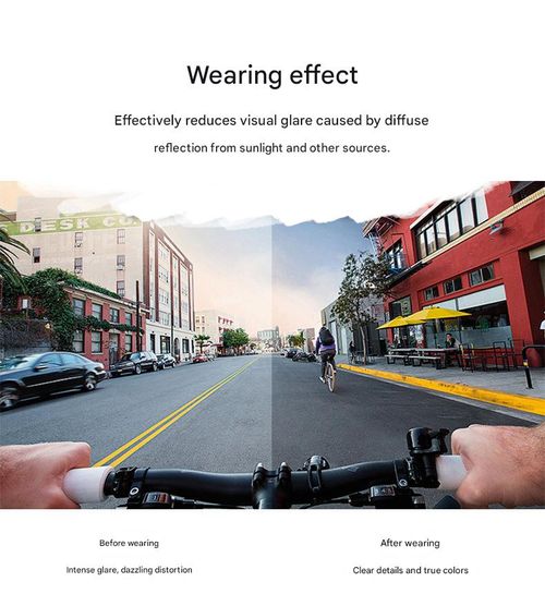 Cycling Sunglasses — Iridescent One-Piece Lens Shades, Windproof & UV-Protective Outdoor Sports Eyewear