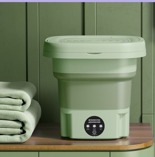 Compact Foldable Washing Machine — Mini Portable Laundry Tub for Underwear, Socks, and Delicates (Ideal for Student Dorms) — A Great Gift Idea