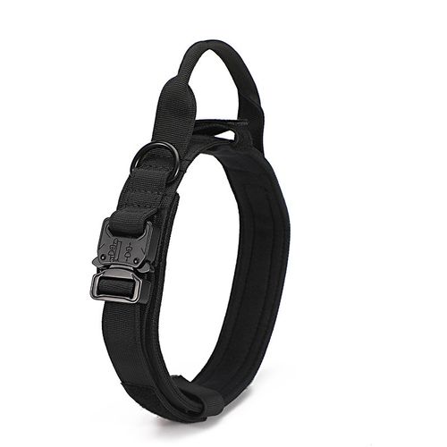 Heavy-Duty Tactical Dog Collar — Military-Grade Neckwear for Medium to Large Breeds — Thickened Training and Leash Collar