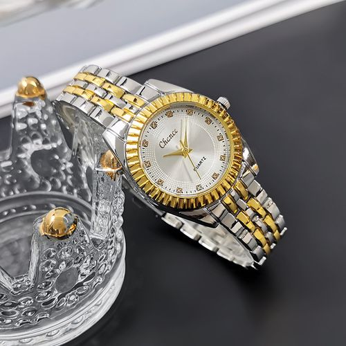 Men's Premium Fashion Alloy Watch — Stylish Men's Timepiece & Decorative Quartz Watch for Couples
