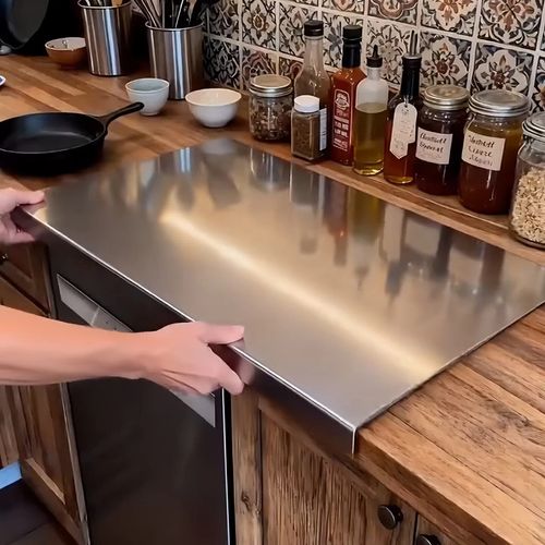 Thickened Food-Grade Stainless Steel Cutting Board