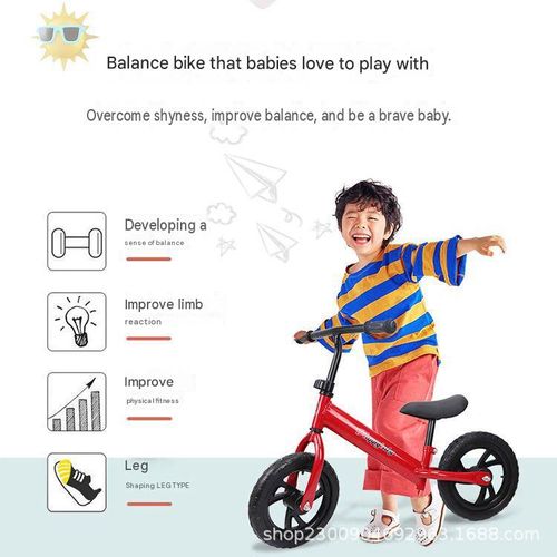 Children's balance bike gliding