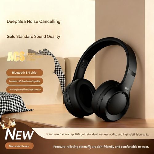 Trendy Bluetooth Headphones: Wireless Connectivity, Long Battery Life, Low-Latency Gaming Headset