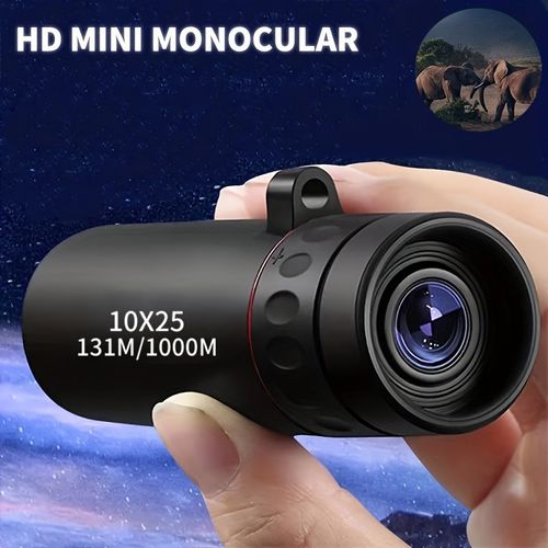 Mini Monocular Telescope — 2000x25 Portable, HD, High-Magnification — Professional Outdoor & Travel Gear — Smartphone Photography Compatible