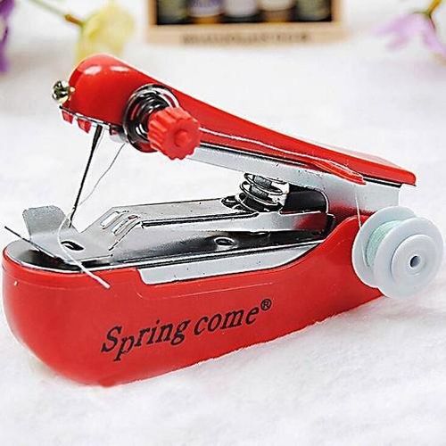 Springcome Portable Mini Handheld Sewing Machine — Multifunctional & Creative Home Sewing Tool