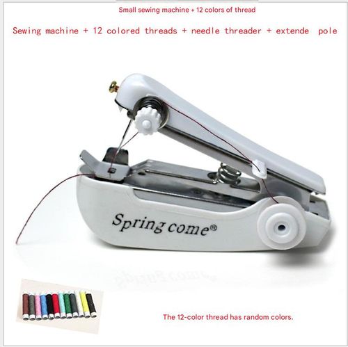 Springcome Portable Mini Handheld Sewing Machine — Multifunctional & Creative Home Sewing Tool