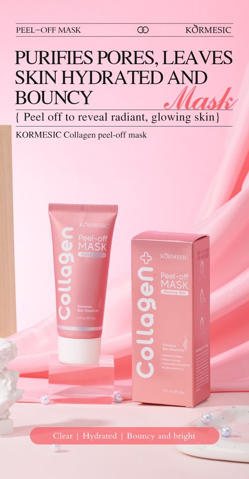 Collagen Peel-Off Mask | Hydrating, Moisturizing & Cleansing Peel-Off Mask