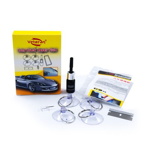 Glass Repair Fluid for Windshield Cracks — Glass Repair Kit & Automotive Glass Repair Solution