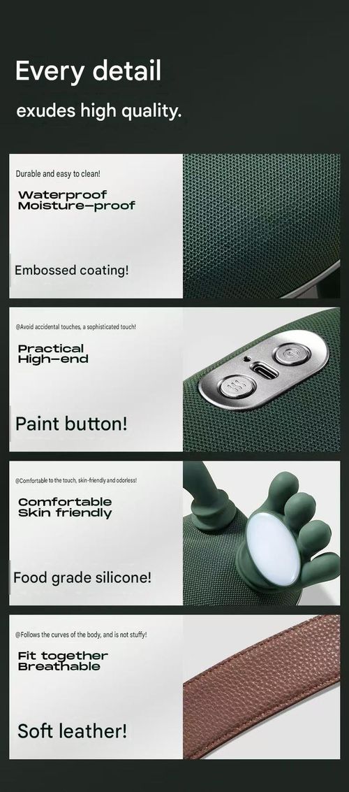 Multifunctional Shoulder and Neck Massager with Realistic Touch