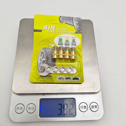High-Precision Car Tire Valve Cap — Tire Pressure Monitoring, Detection, and Warning Cap