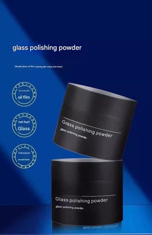 Car Glass Polishing Powder — Oil Film Remover, Repair & Cleaning Agent — Powerful Scratch Remover for Car Windows