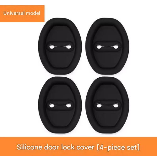 Silicone protective pad for car door locks