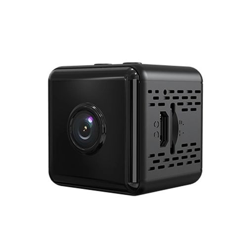 Compact Cube Camera: Dedicated HD Smart Camera with Wireless Wi-Fi Remote Access for Home Surveillance