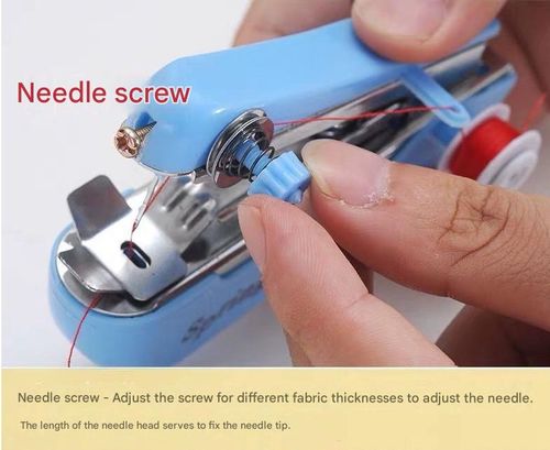Springcome Portable Mini Handheld Sewing Machine — Multifunctional & Creative Home Sewing Tool
