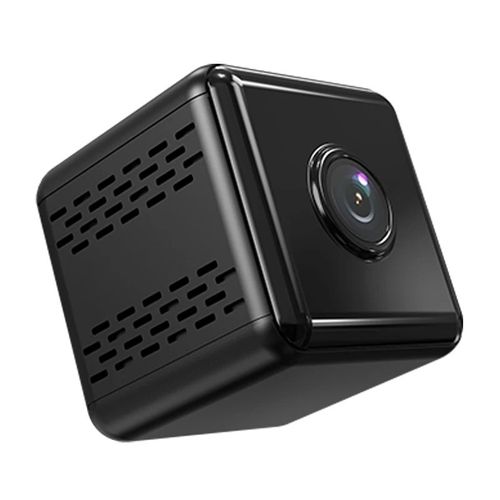 Compact Cube Camera: Dedicated HD Smart Camera with Wireless Wi-Fi Remote Access for Home Surveillance