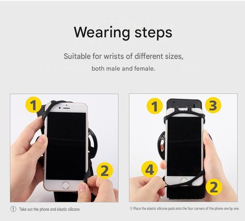 360° Rotating Sports Armband for Smartphones