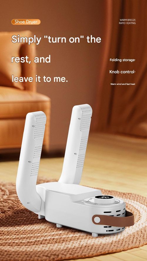 New Foldable & Retractable Shoe Dryer — Smart, Blue-Light-Enabled, Dehumidifying Shoe-Drying Device