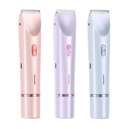 Dual-Head Electric Shaver and Hair Remover for Women – Intimate Area Trimmer and Body Hair Groomer