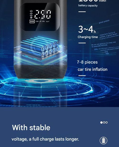 Car-Mounted Wireless Air Pump: Portable, Multifunctional, and Digital-Display Emergency Tire Inflator for Vehicles